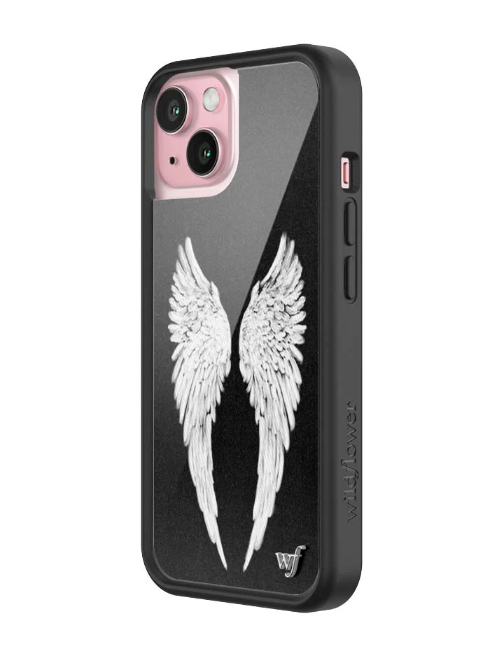 Angel Baby | Black iPhone Case - Image 25