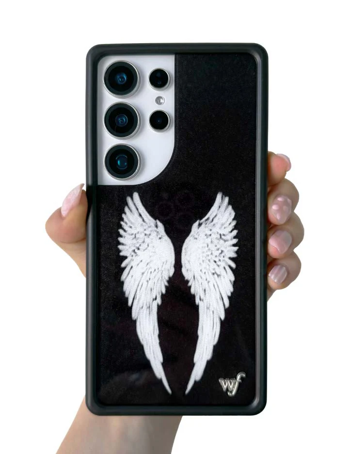 Angel Baby | Black Samsung Galaxy Case - Image 9