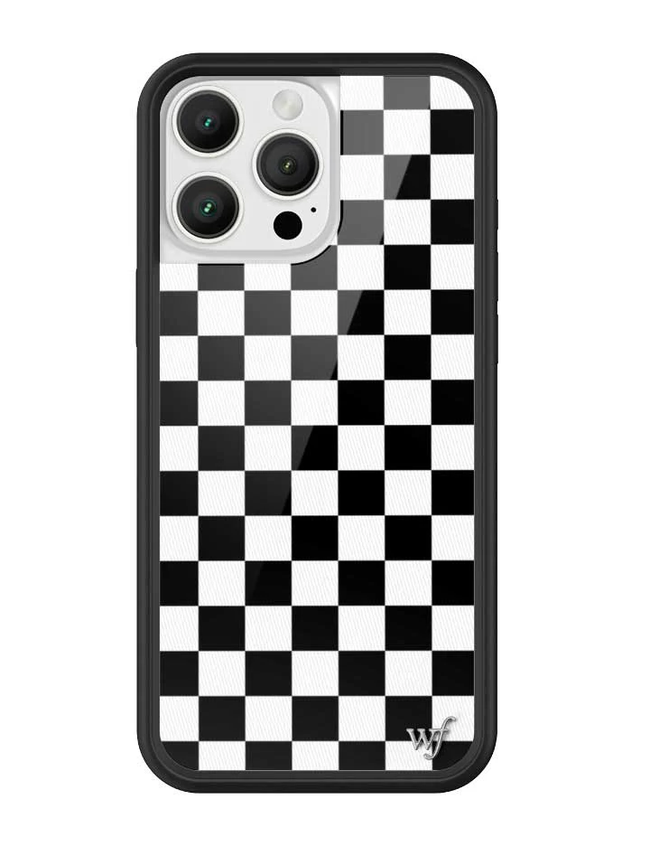 Checkers | Black iPhone Case - Image 10