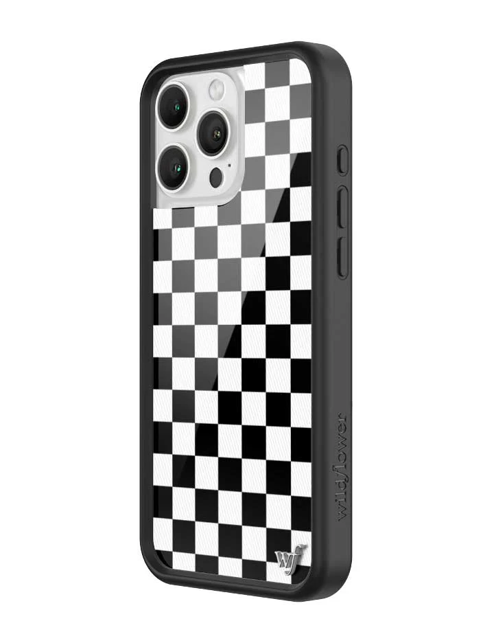 Checkers | Black iPhone Case - Image 11