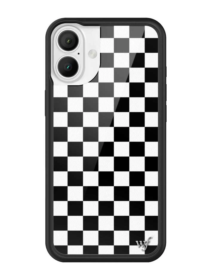 Checkers | Black iPhone Case - Image 12