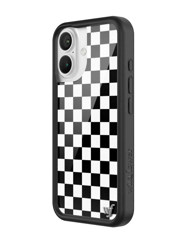 Checkers | Black iPhone Case - Image 17