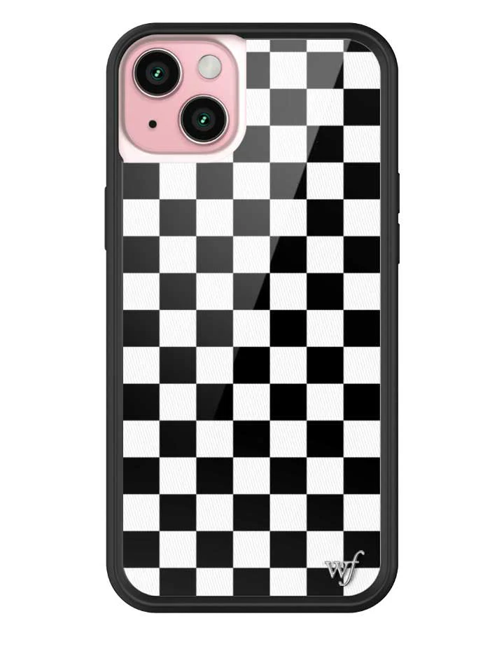 Checkers | Black iPhone Case - Image 20