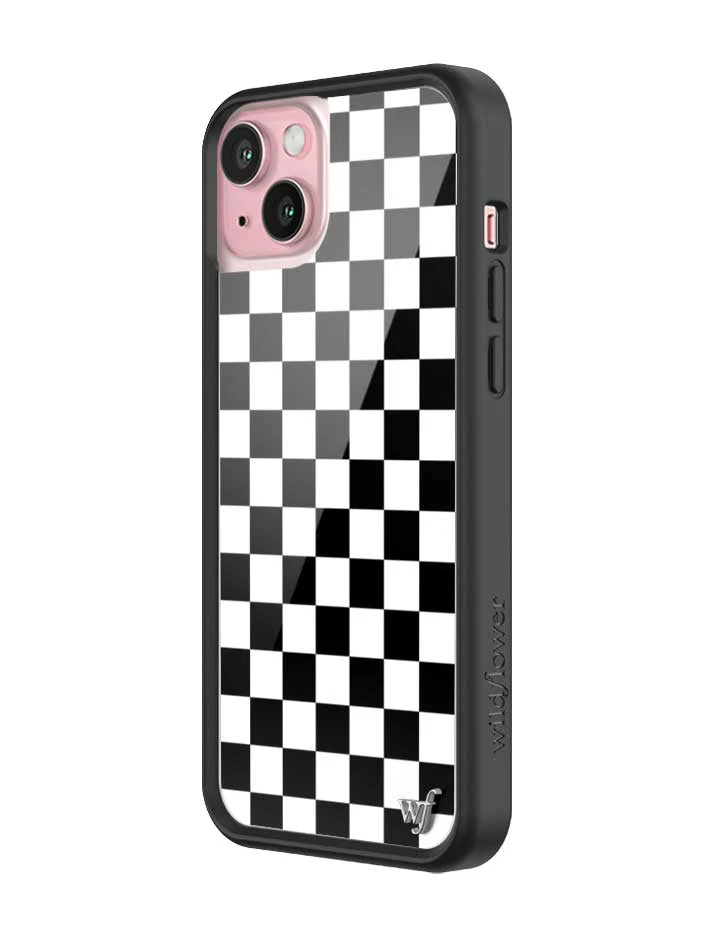 Checkers | Black iPhone Case - Image 21
