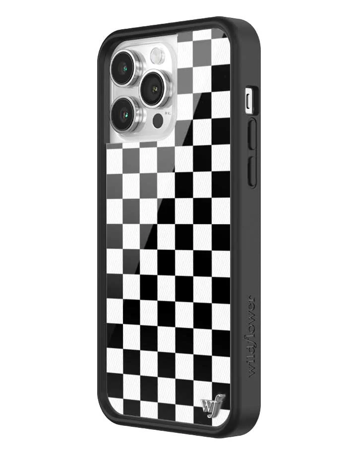Checkers | Black iPhone Case - Image 27