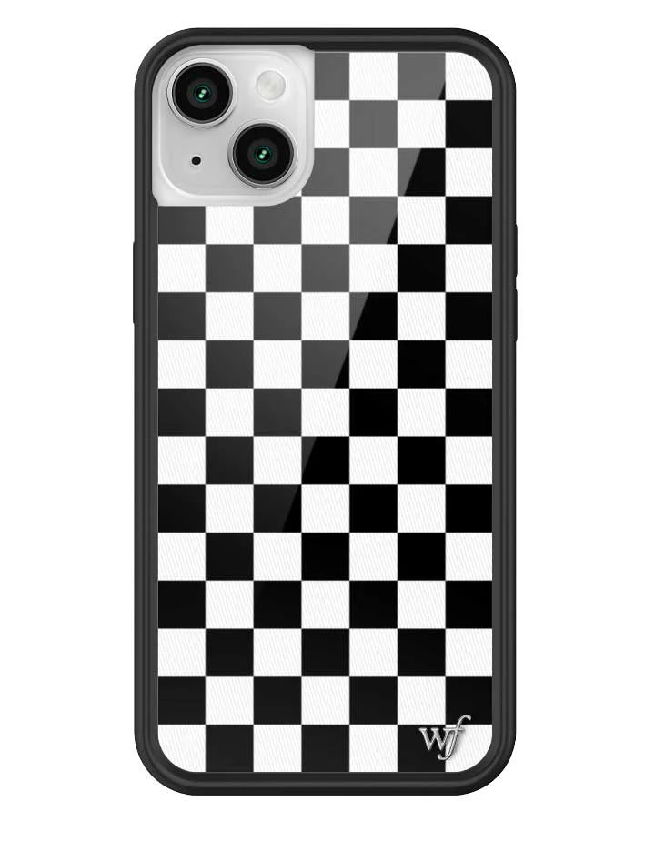 Checkers | Black iPhone Case - Image 28