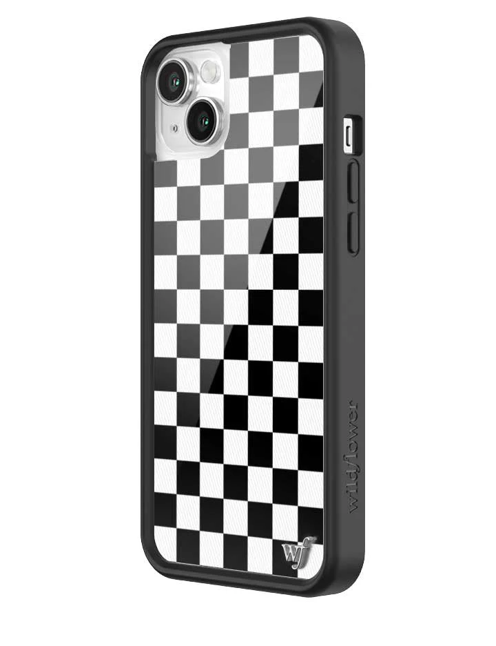 Checkers | Black iPhone Case - Image 29