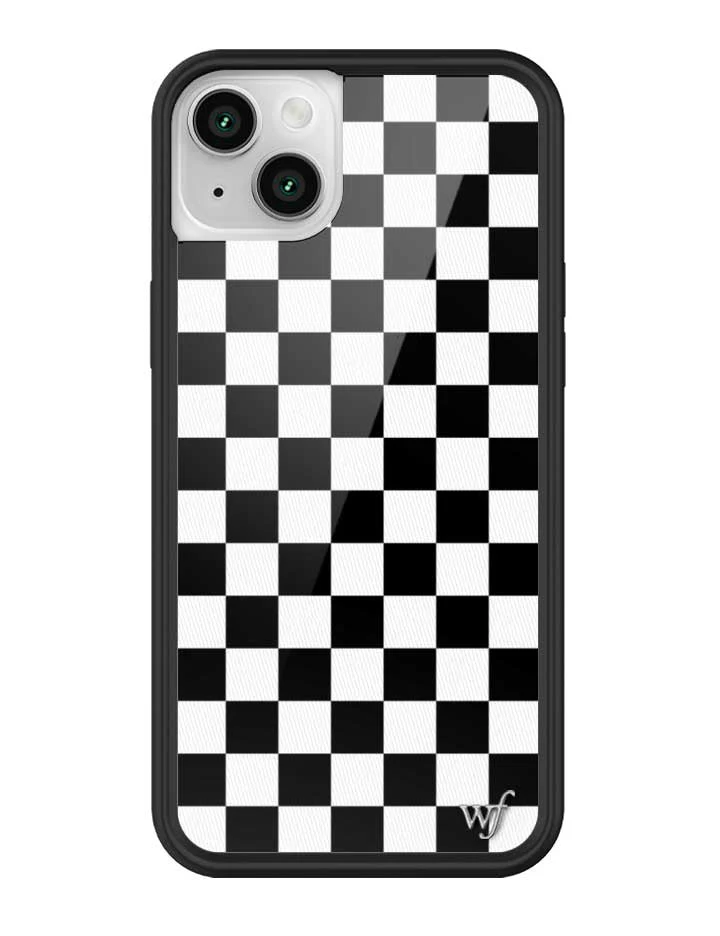 Checkers | Black iPhone Case - Image 32