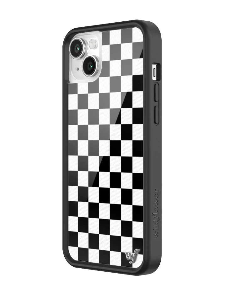 Checkers | Black iPhone Case - Image 33