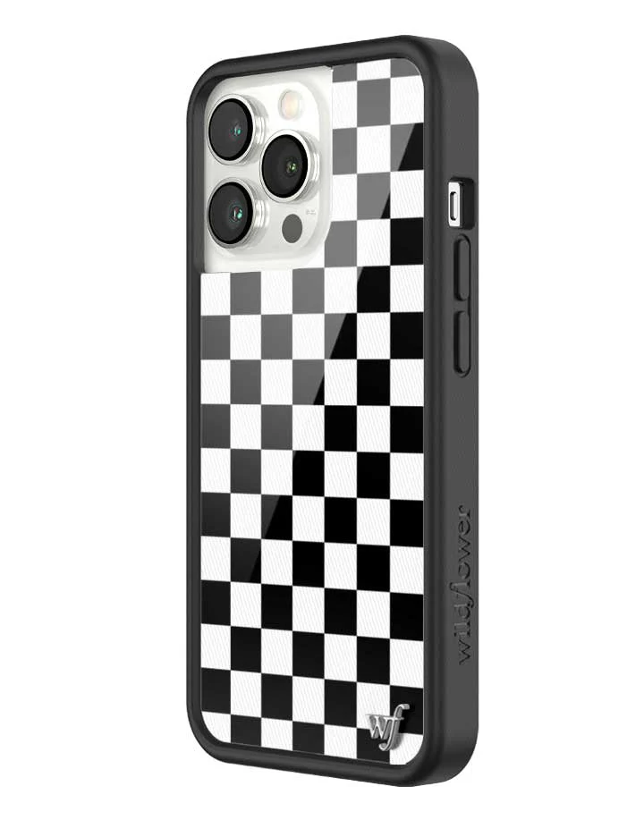 Checkers | Black iPhone Case - Image 37