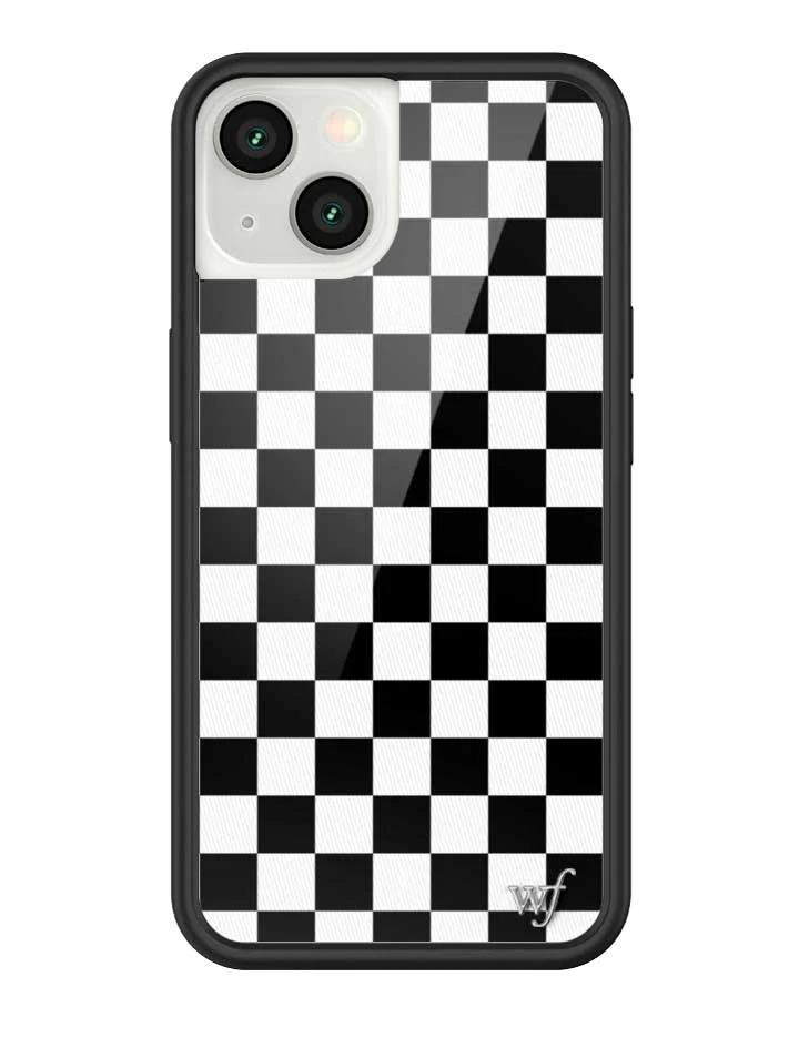 Checkers | Black iPhone Case - Image 38