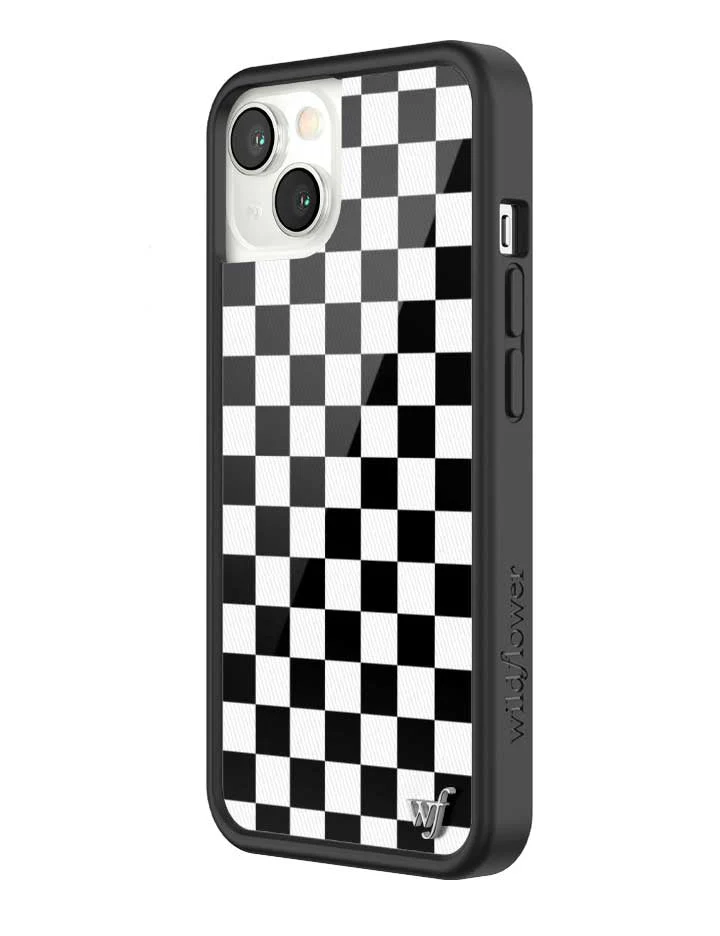 Checkers | Black iPhone Case - Image 39