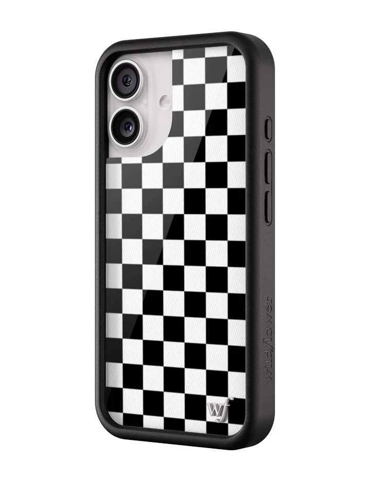 Checkers | Black iPhone Case - Image 8