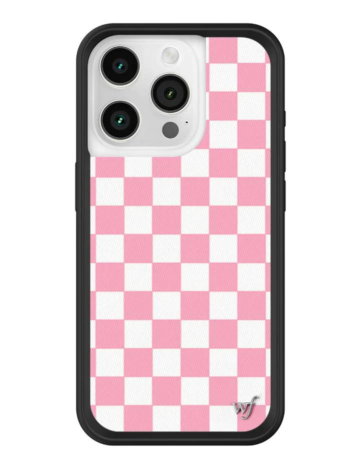 Checkers | Pink iPhone Case - Image 22