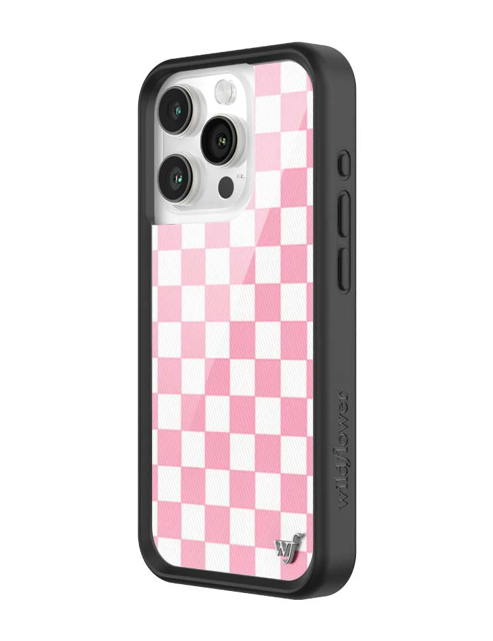 Checkers | Pink iPhone Case - Image 23