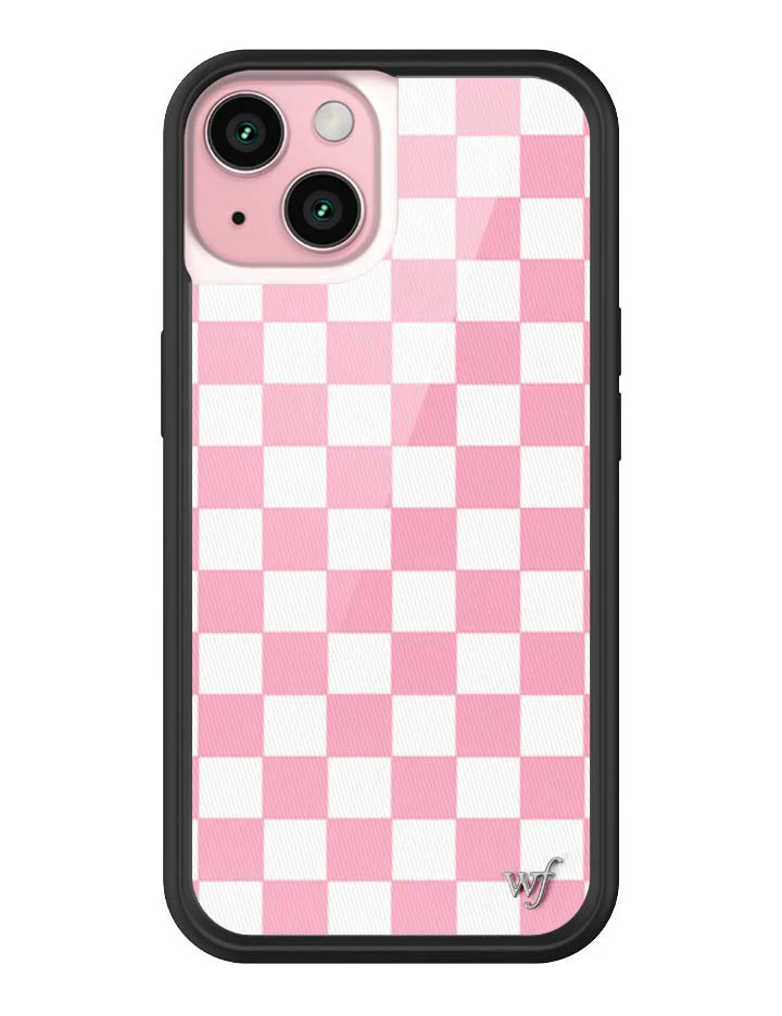 Checkers | Pink iPhone Case - Image 24