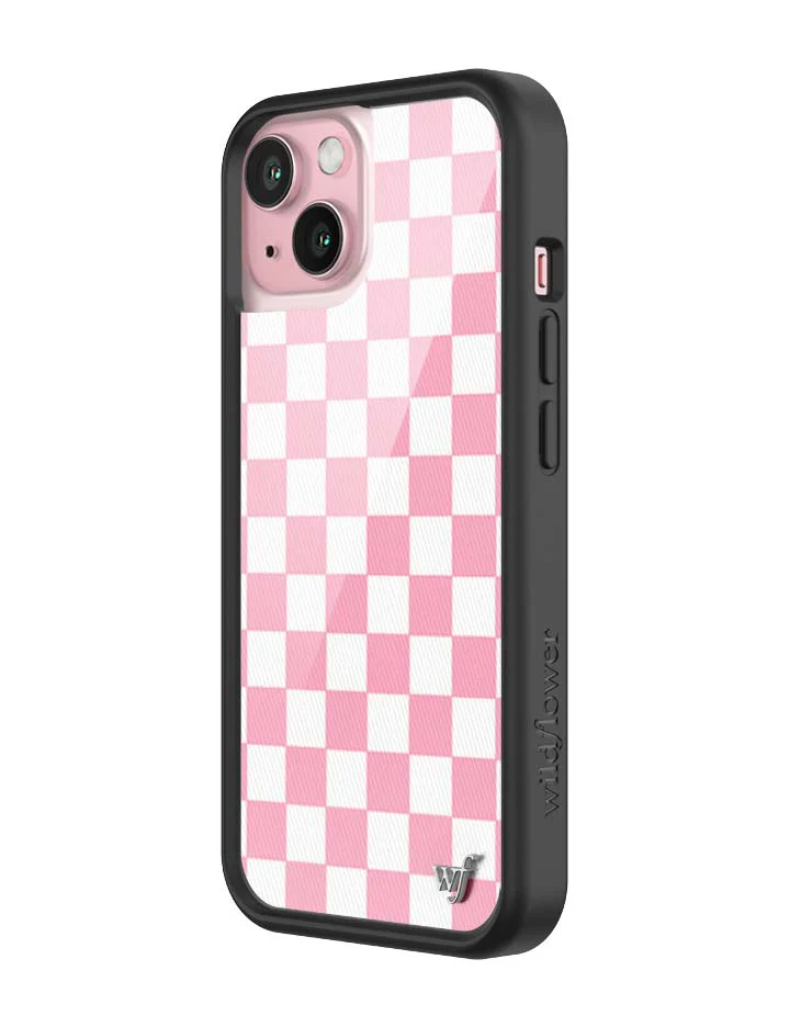 Checkers | Pink iPhone Case - Image 25