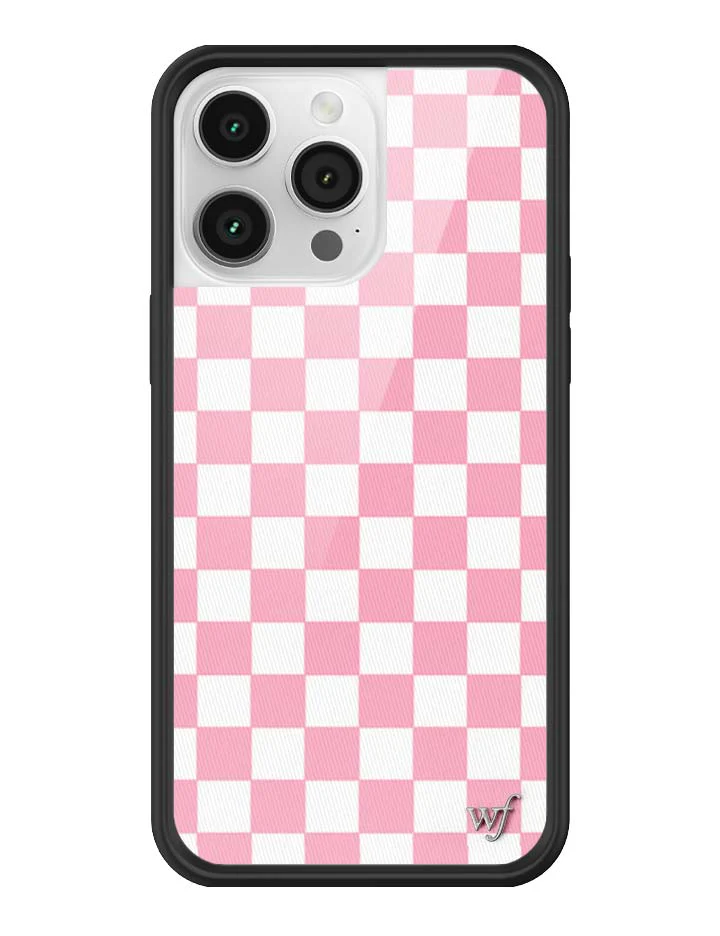 Checkers | Pink iPhone Case - Image 26