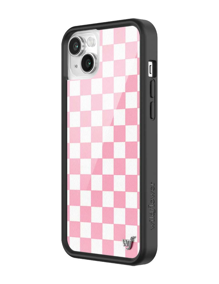 Checkers | Pink iPhone Case - Image 31
