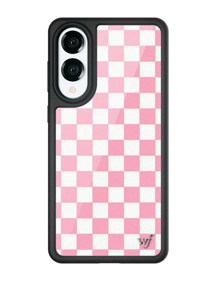 Checkers | Pink Samsung Galaxy Case - Image 3