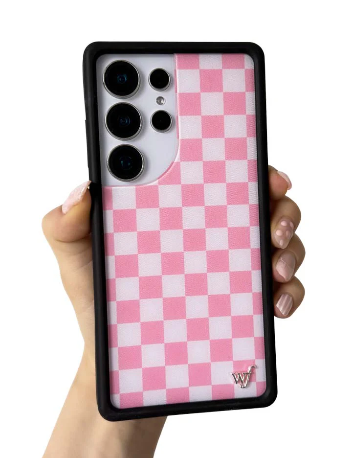 Checkers | Pink Samsung Galaxy Case - Image 9