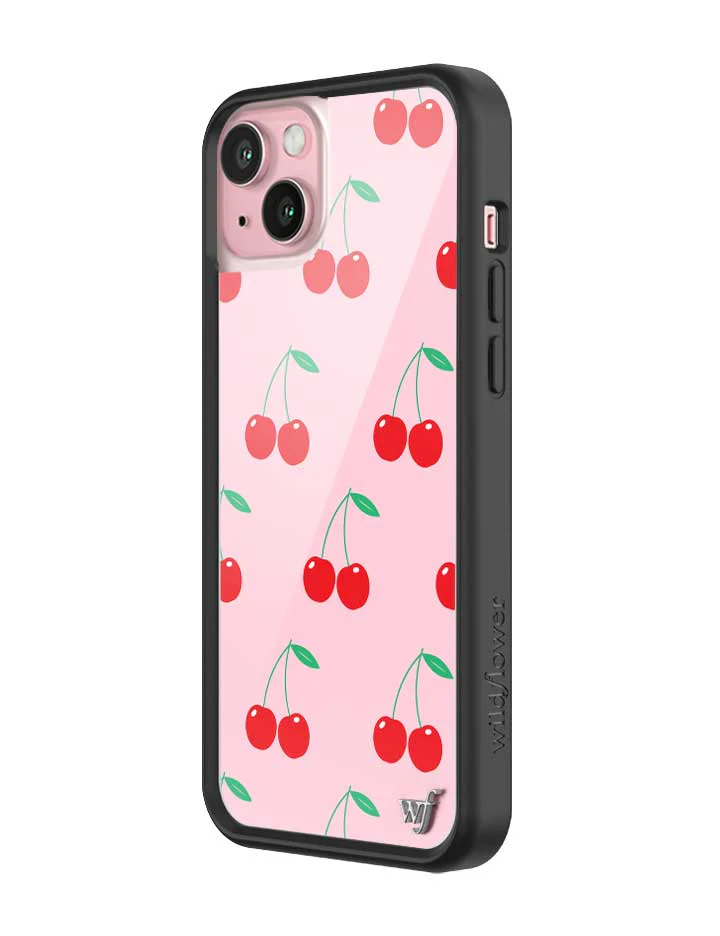 Pink Cherries iPhone Case - Image 12