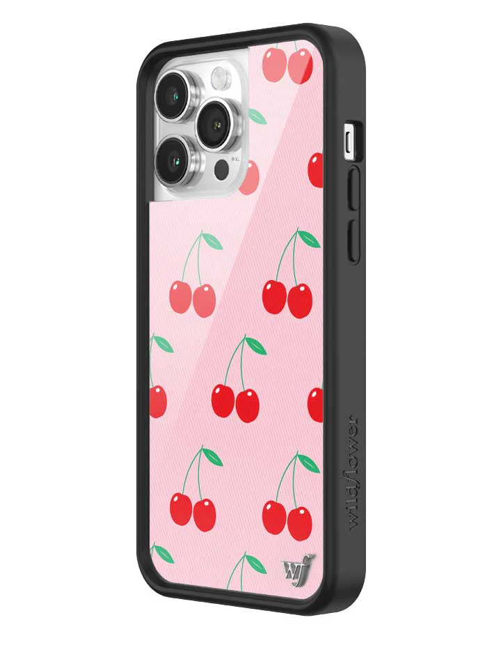 Pink Cherries iPhone Case - Image 18