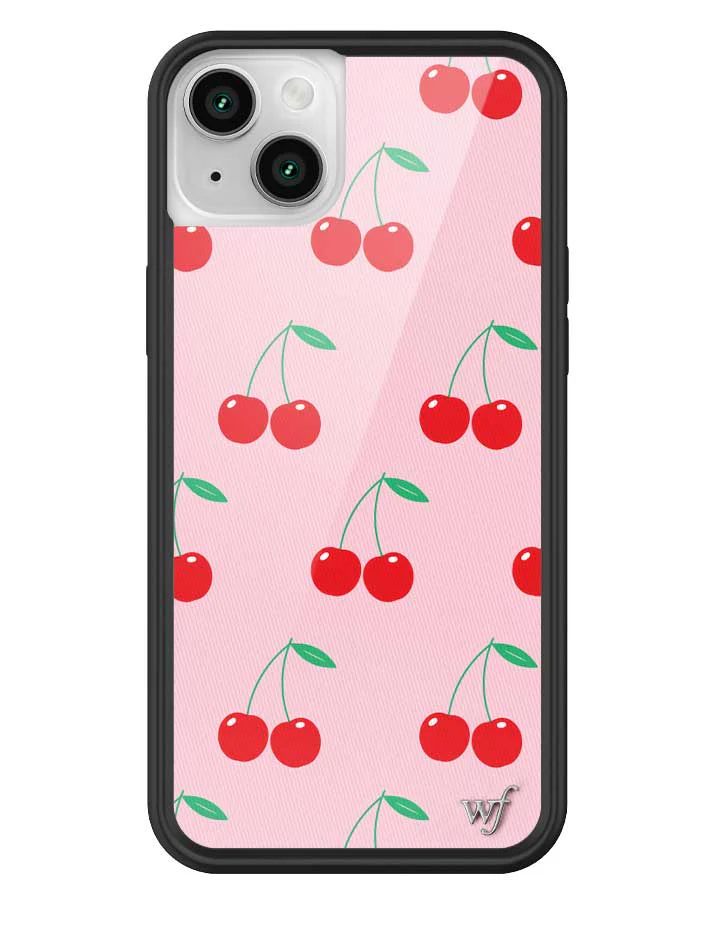 Pink Cherries iPhone Case - Image 19