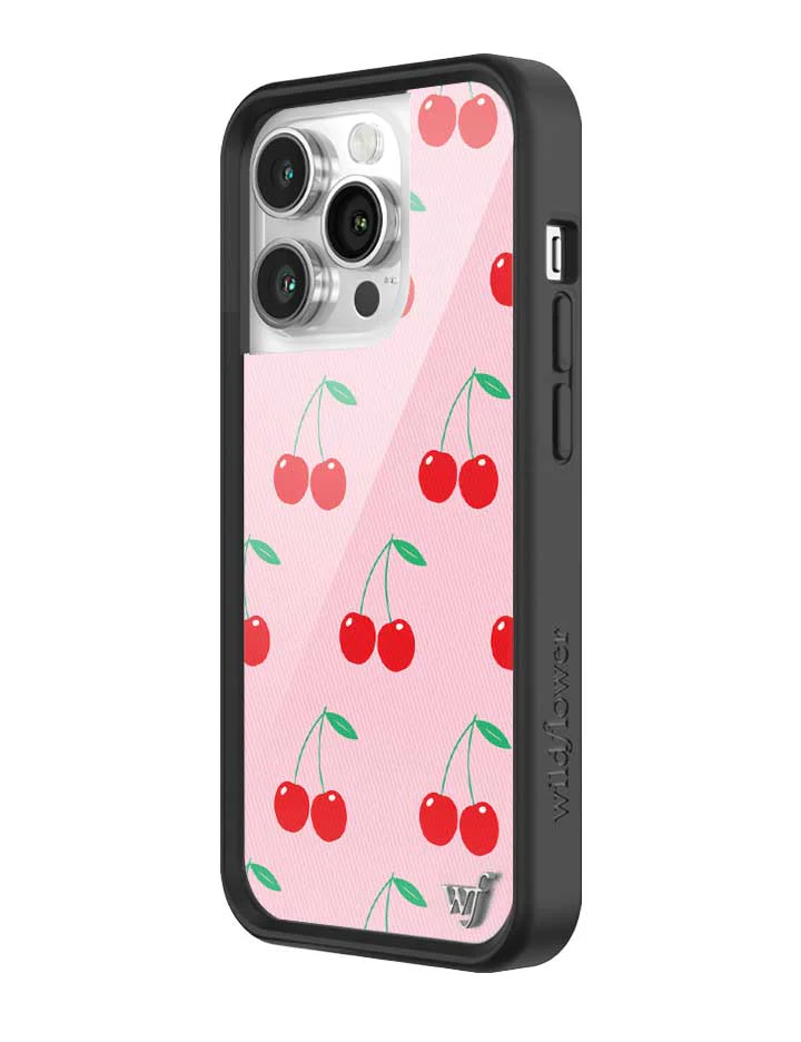 Pink Cherries iPhone Case - Image 22