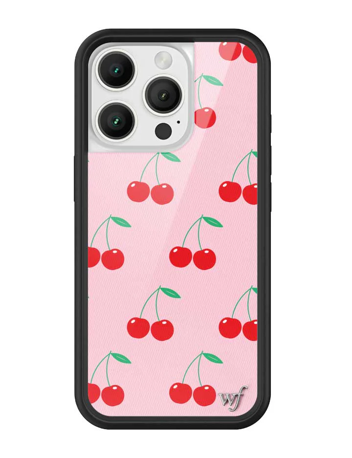 Pink Cherries iPhone Case - Image 5