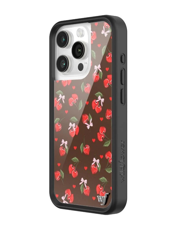 Chocolate Cherries iPhone Case - Image 14