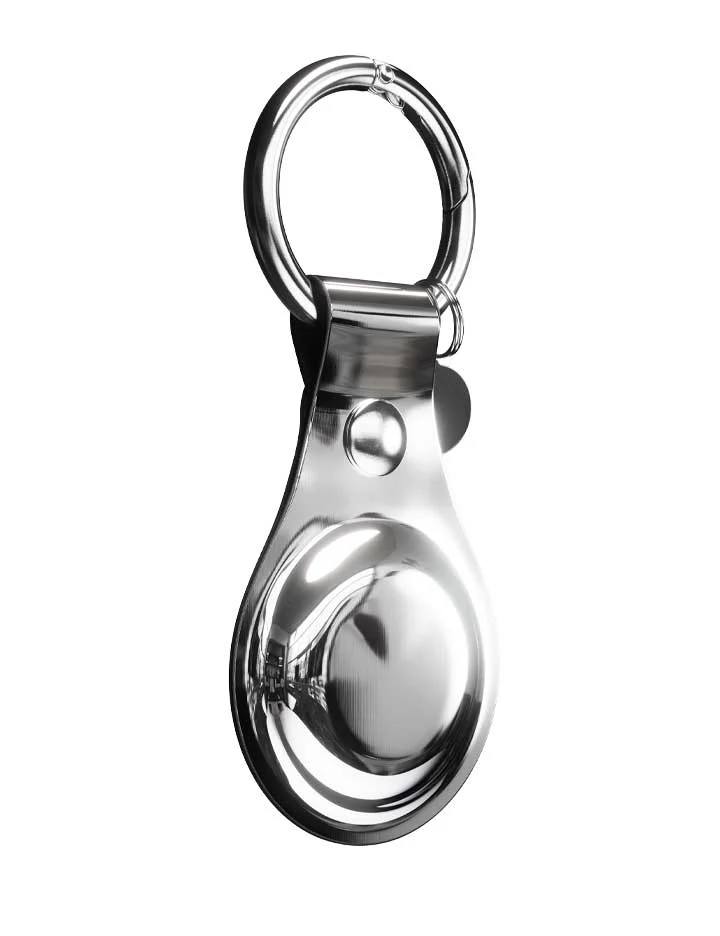 Chrome Airtag Case - Image 3