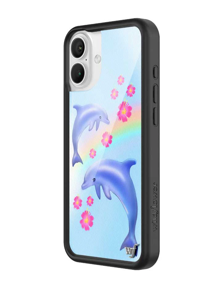 Dolphin Love iPhone Case - Image 2