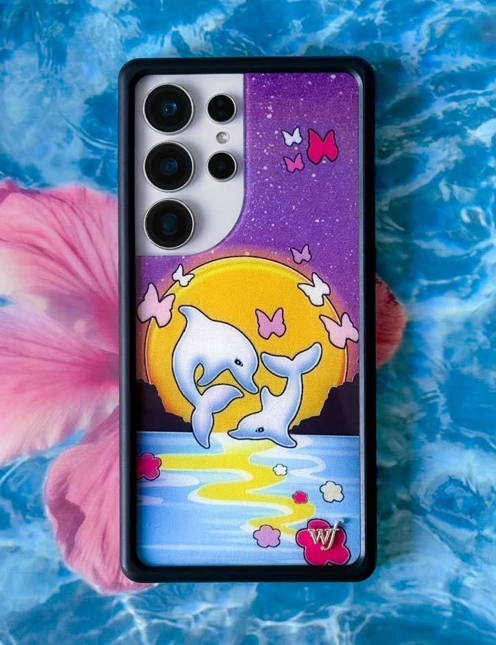 Dolphin Sunset Samsung Galaxy Case - Image 11