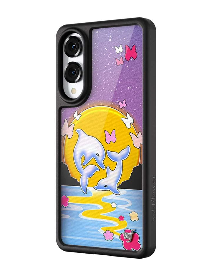 Dolphin Sunset Samsung Galaxy Case - Image 4