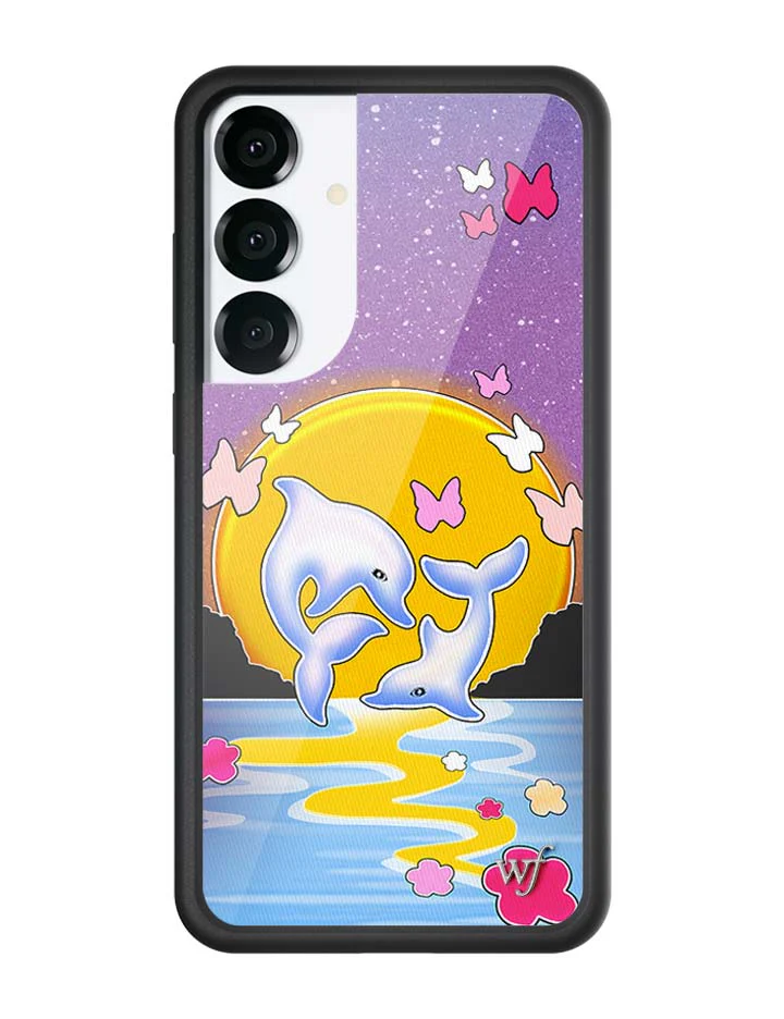 Dolphin Sunset Samsung Galaxy Case - Image 5