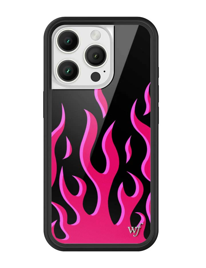 Flames | Black & Red iPhone Case - Image 14