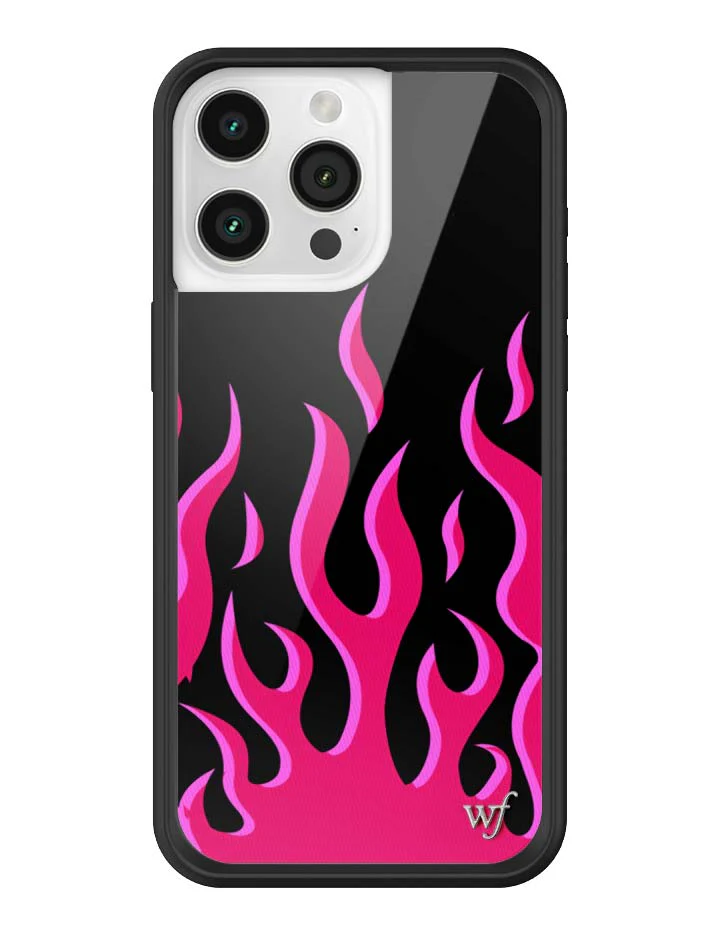 Flames | Black & Red iPhone Case - Image 18