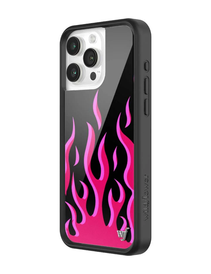 Flames | Black & Red iPhone Case - Image 19