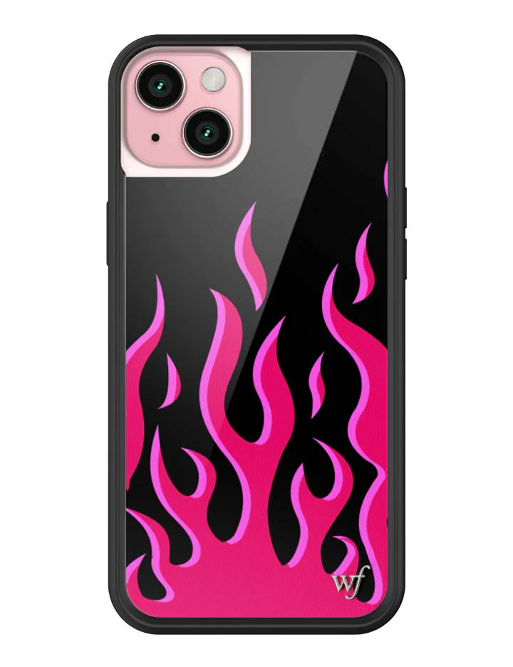 Flames | Black & Red iPhone Case - Image 20