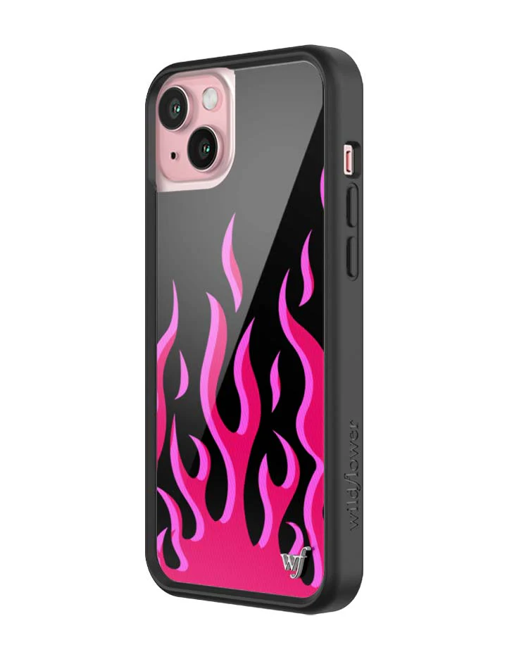 Flames | Black & Red iPhone Case - Image 21