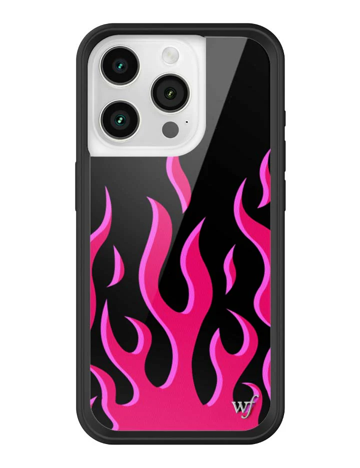 Flames | Black & Red iPhone Case - Image 22