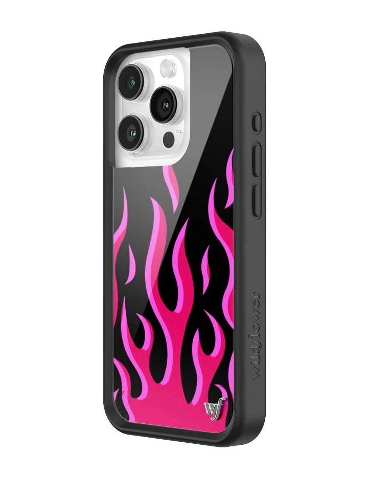 Flames | Black & Red iPhone Case - Image 23