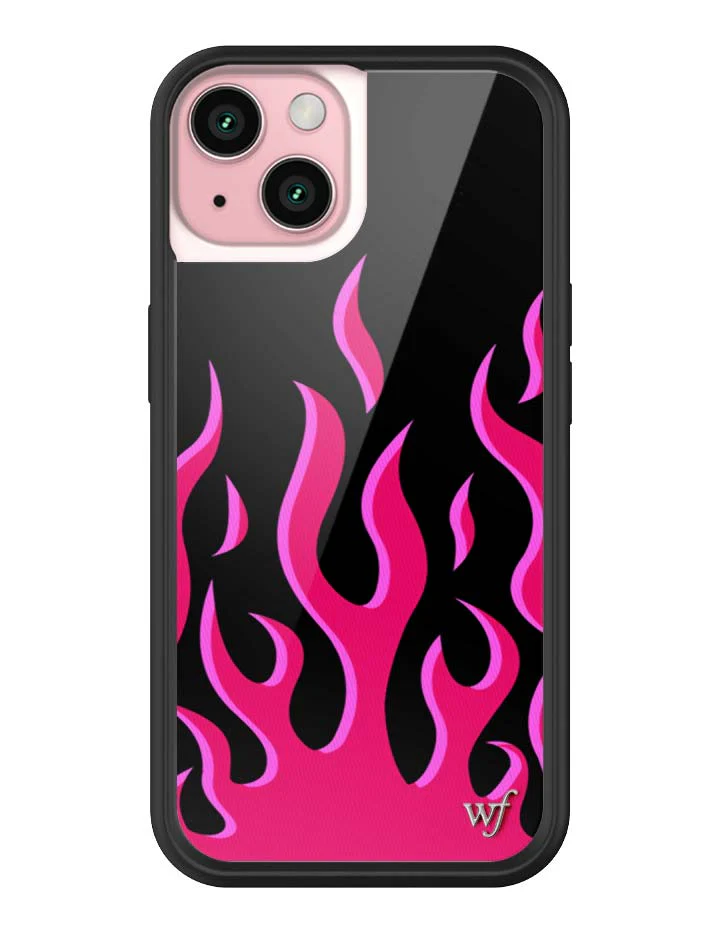 Flames | Black & Red iPhone Case - Image 24