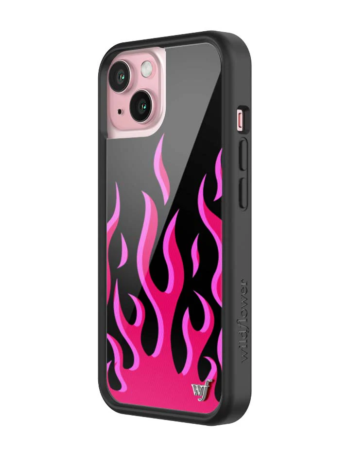 Flames | Black & Red iPhone Case - Image 25