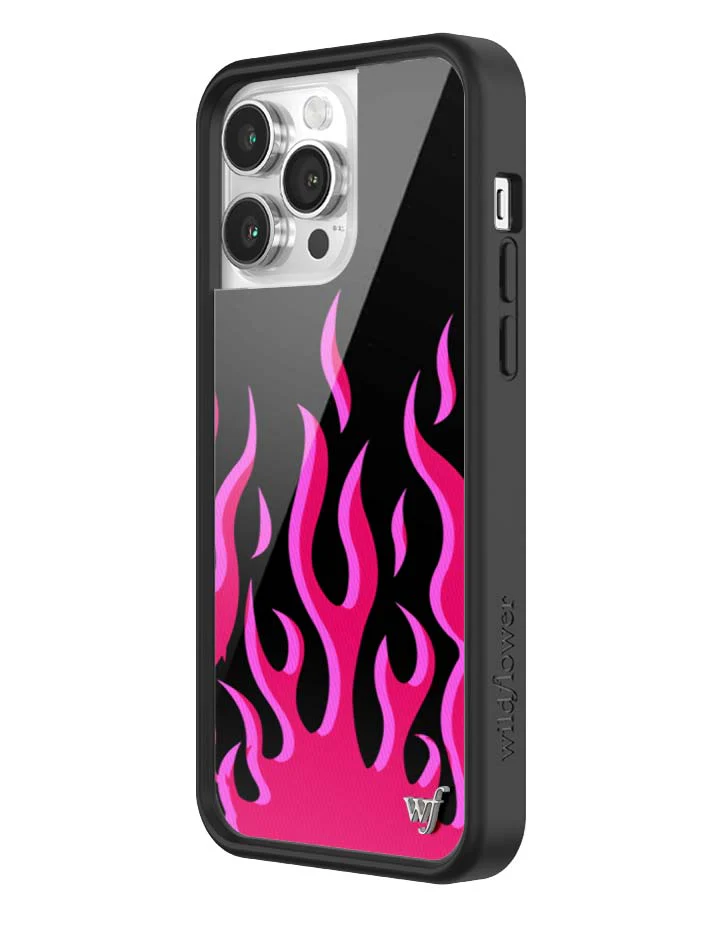 Flames | Black & Red iPhone Case - Image 27