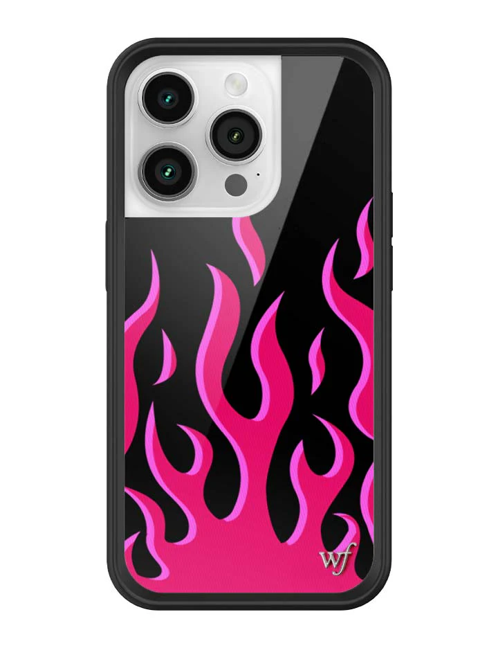 Flames | Black & Red iPhone Case - Image 28