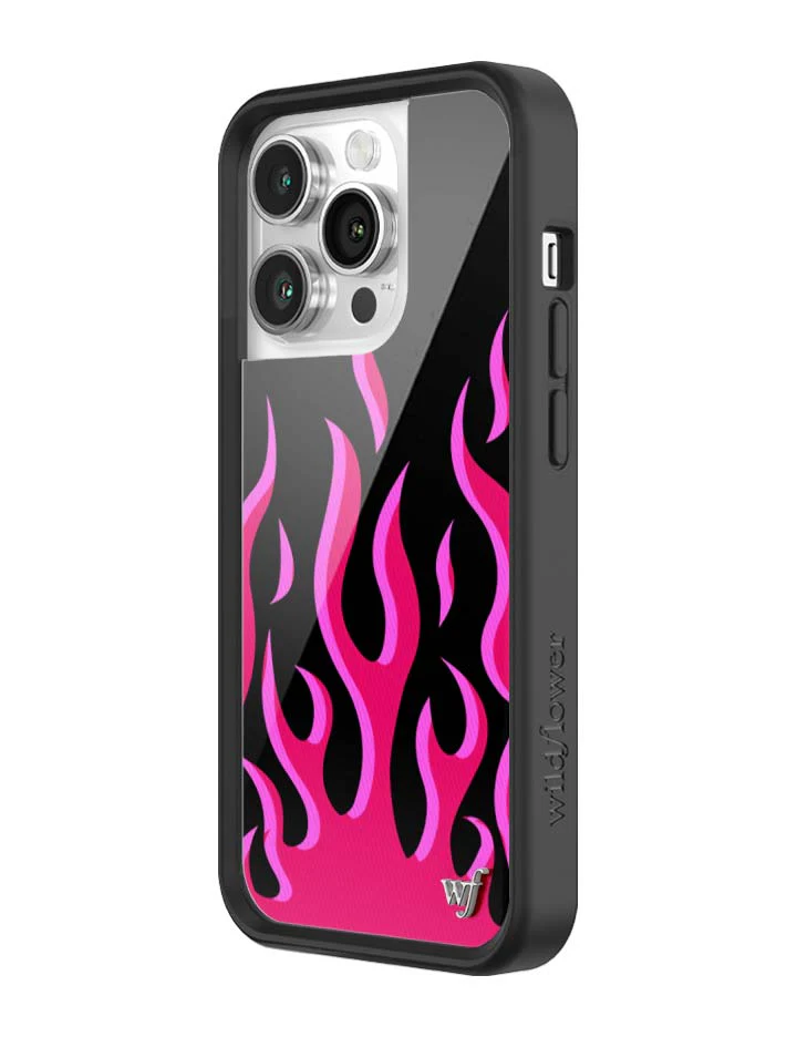 Flames | Black & Red iPhone Case - Image 29
