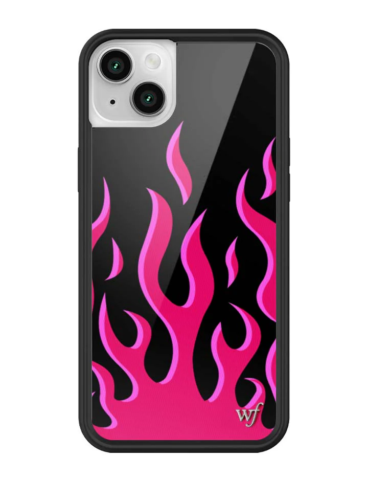 Flames | Black & Red iPhone Case - Image 30
