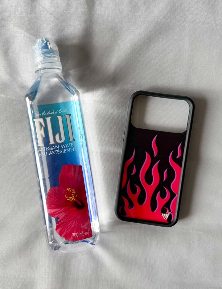 Flames | Black & Red iPhone Case - Image 35